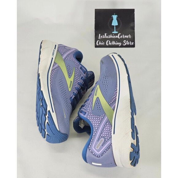 Brooks Women's Purple White Ghost 14  Running Shoes Size 9.5 2855 - Picture 15 of 16